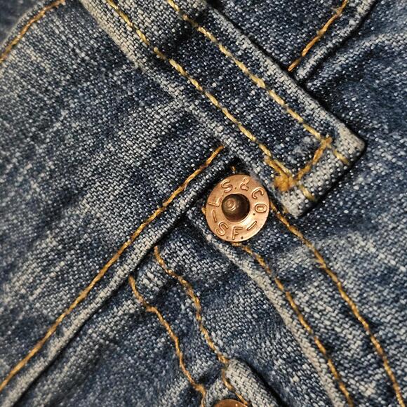 Levi's 550 Classic Relaxed Stretch Men's Jeans Size 10 - Picture 7 of 11